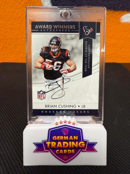 Brian Cushing Award Winners On-Card Auto - Panini 2017