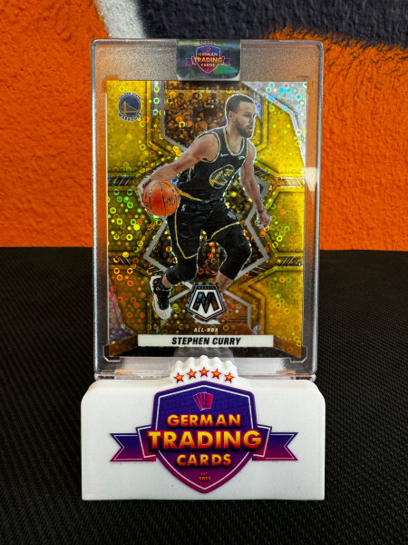 Stephen Curry All-NBA Gold Disco 07/10 - Panini Mosaic 2021/22