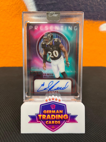 Ed Reed Auto 03/25 - 2023 One Football