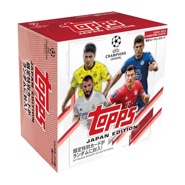 Topps UEFA Champions League 2020-21 Japan Edition Box