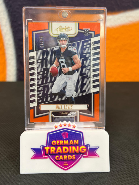 Will Levis Rookie 04/75 - Panini Absolute 2023