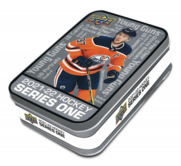 2021-22 Upper Deck Series One Hockey Tin Box