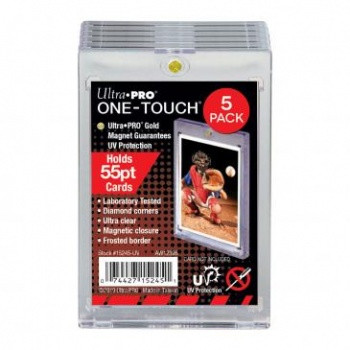 Ultra Pro One Touch Card Holder 55pt (5-Pack)
