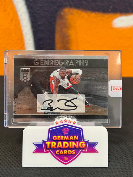 Dwyane Wade Genregraphs Auto - Panini Donruss Elite 2023-24