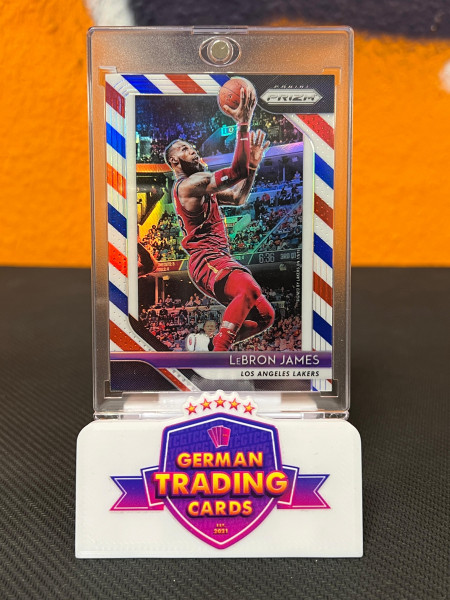 LeBron James Red/White/Blue - Panini Prizm 2018-19