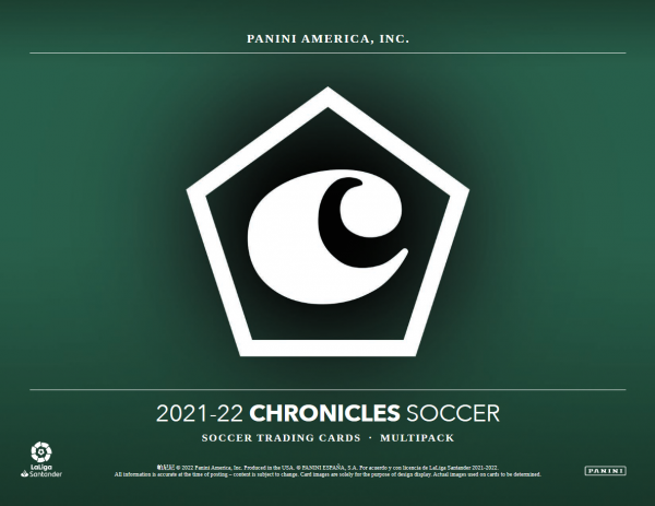 2021-22 Panini Chronicles Soccer Multi-Pack Box