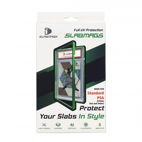 Green Slabmags - Made For Standard PSA Slabs (Compatible With Standard CGC, CSG & AGS Slabs)