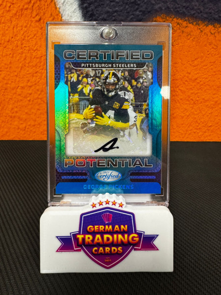 George Pickens Auto - Panini Certified 2023