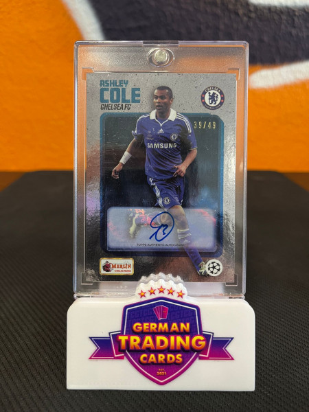 Ashley Cole Auto 39/49 - Merlin Heritage 98