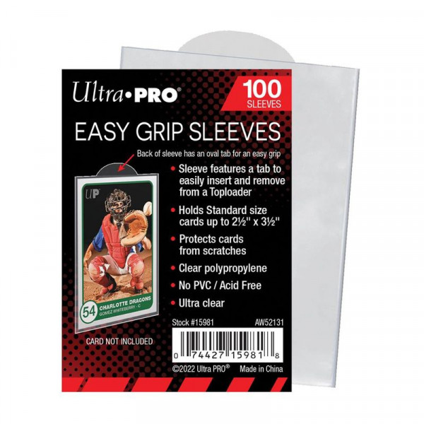 Ultra Pro Easy Grip Sleeves 100 pcs