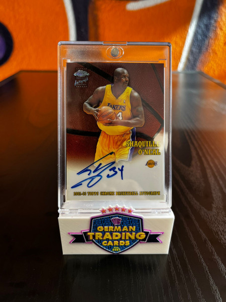 Shaquille O'Neal Auto 137/850 - 2002-03 Topps Chrome