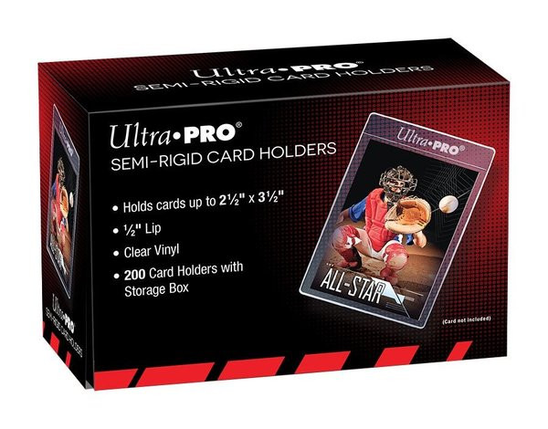 Ultra Pro Semi Rigid Card Holder (200 ct.) Standard Size