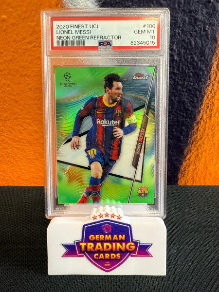 Lionel Messi 53/99 PSA10 - 2020 Finest UCL