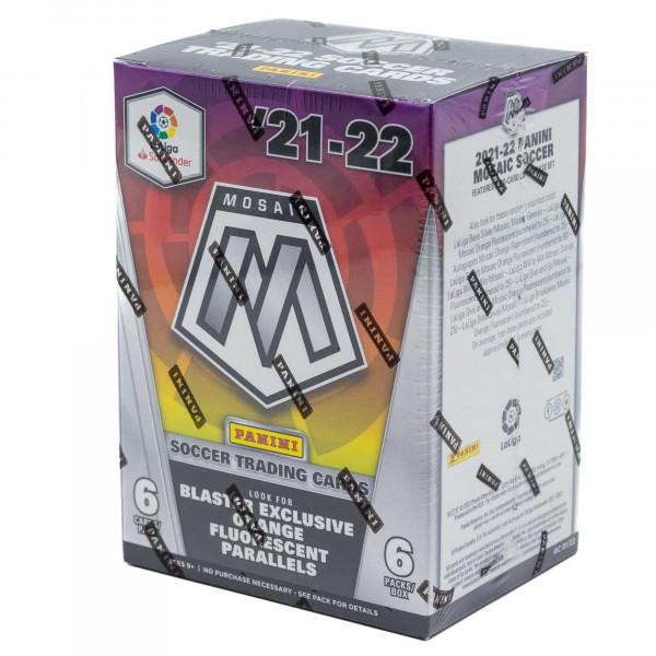 2021-22 Panini Mosaic LaLiga Soccer Blaster Box