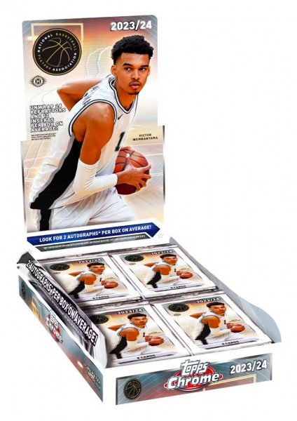 2023-24 Topps Chrome Basketball Hobby Box