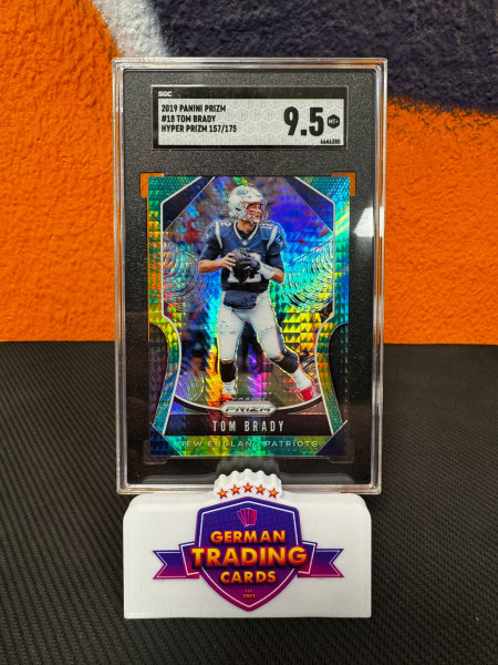 Tom Brady 157/175 SGC 9.5 - Panini Prizm 2019