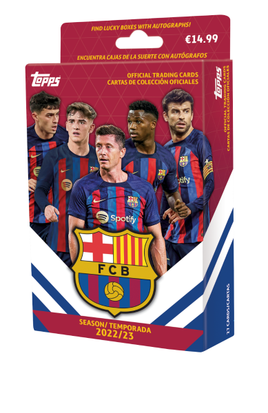 FC Barcelona Official Fan Set - Topps