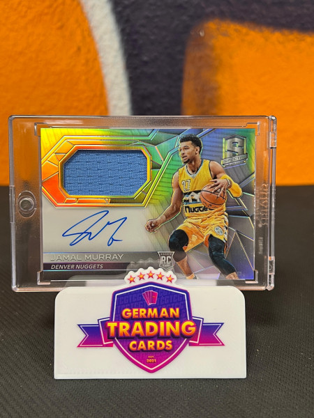 Jamal Murray Rookie Patch On-Card Auto 197/300 - Panini Spectra 2016-17