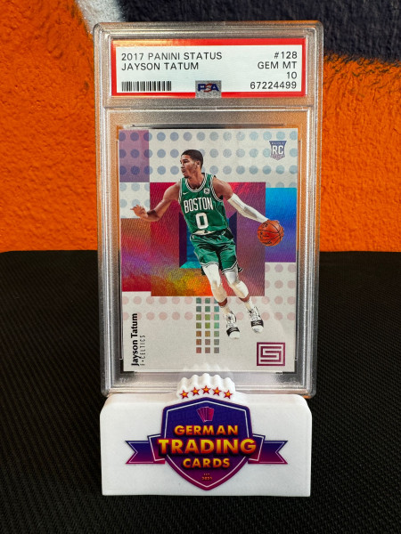 Jayson Tatum RC Rookie PSA10 - Panini Status 2017