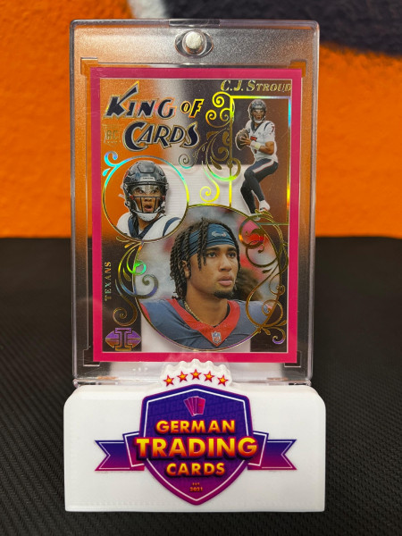 CJ Stroud Rookie King of Cards 392/399 - Panini Illusions 2023