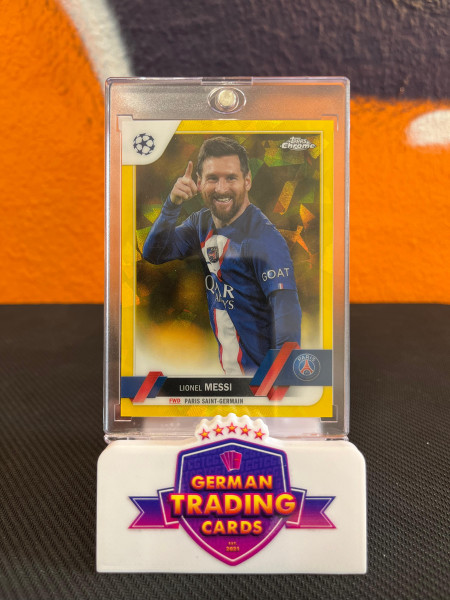 Lionel Messi SP 76/99 - Topps Sapphire UCC 2022-23