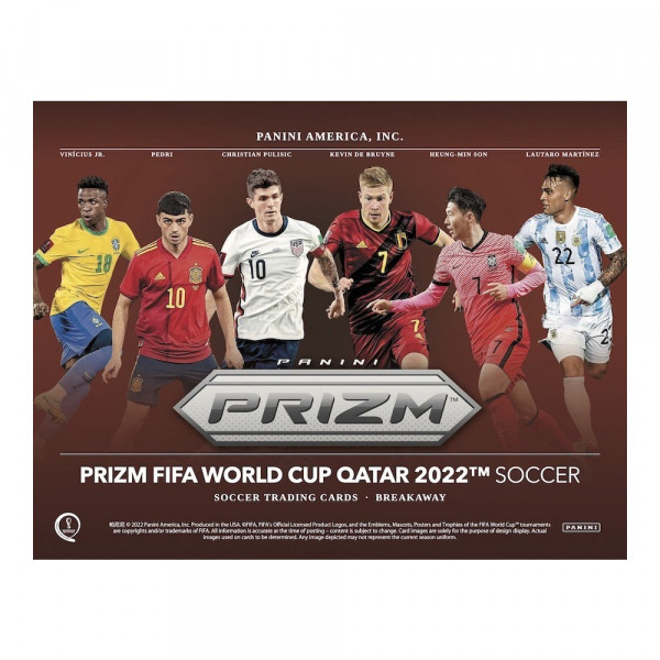 PRE ORDER 2022 Panini Prizm Breakaway FIFA World Cup Qatar Soccer Box