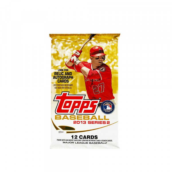 2013 Topps Baseball Series 2 Retail Pack