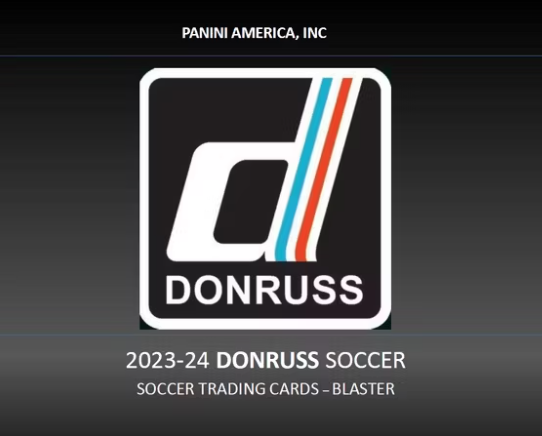 PRE ORDER 2023-24 Panini Donruss Soccer Blaster Box