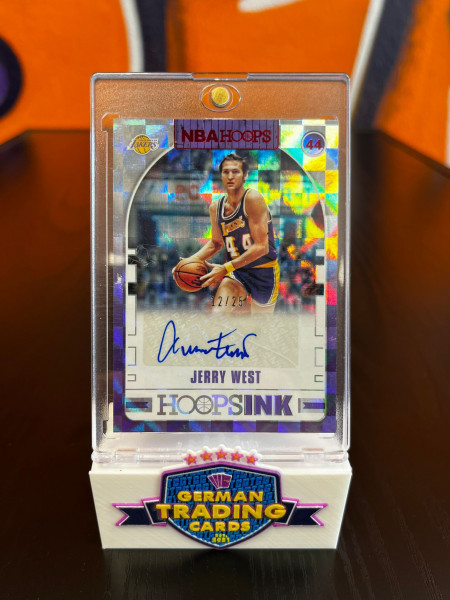 Jerry West 2018-19 Hoops Ink 12/25