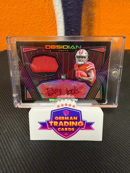 Deebo Samuel RPA 01/10 - Panini Obsidian 2019