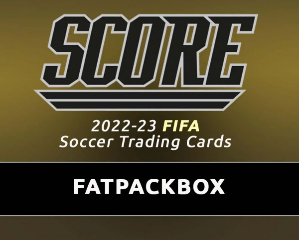 2022-23 Panini Score FIFA Soccer Cards - Fatpack-Box