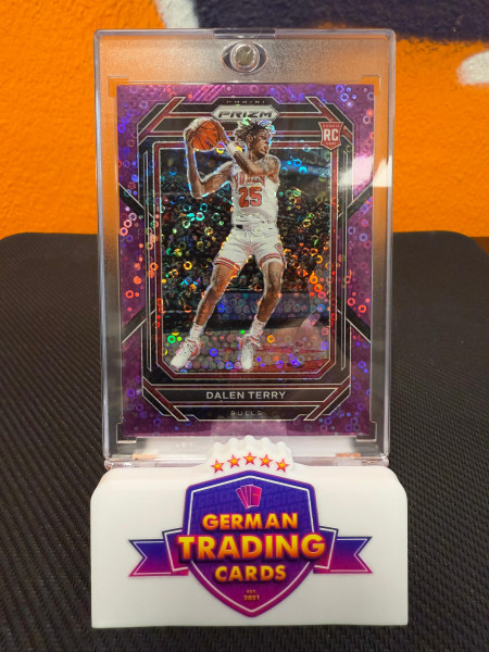 Dalen Terry Rookie Disco Purple 53/75 - Panini Prizm 2022-23