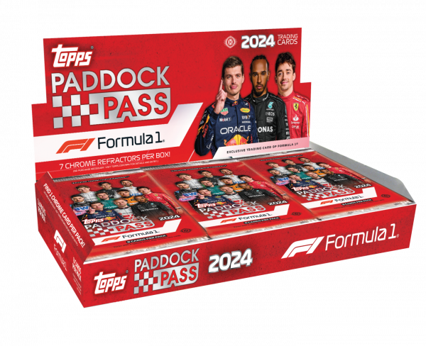 PRE ORDER 2024 Topps Paddock Pass Formula 1 Hobby Box