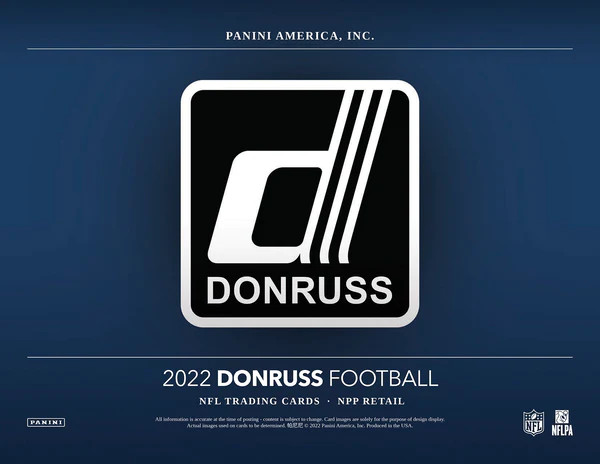 2022 Panini Donruss Football Fat Pack Box