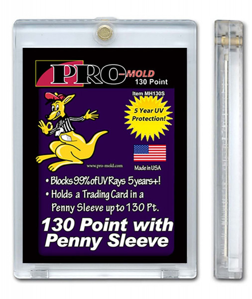 BCW PRO-MOLD Sleeved Magnetic Card Holder - 130pt