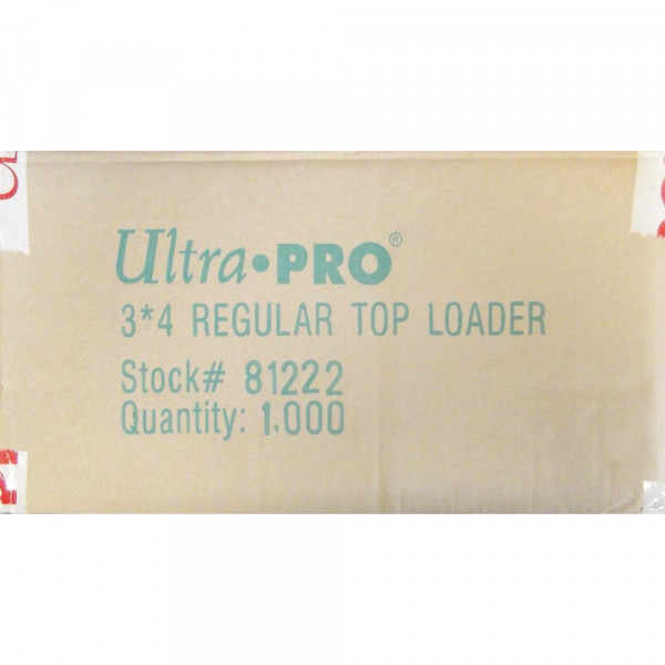 Ultra Pro Standard Toploader 3" x 4" 35pt (25pcs) - CASE (40 Packungen)