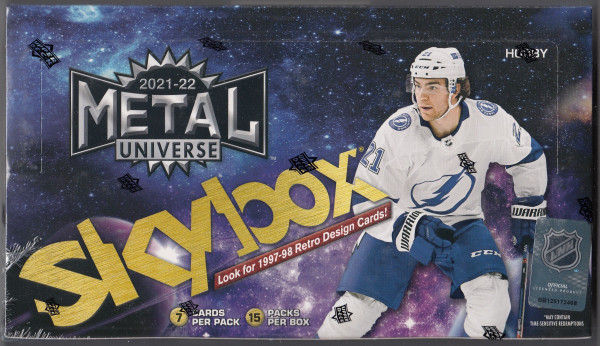 2021/22 Upper Deck NHL Skybox Metal Universe Box