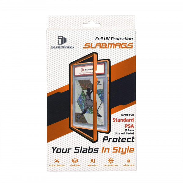 Orange Slabmags - Made For Standard PSA Slabs (Compatible With Standard CGC, CSG & AGS Slabs)