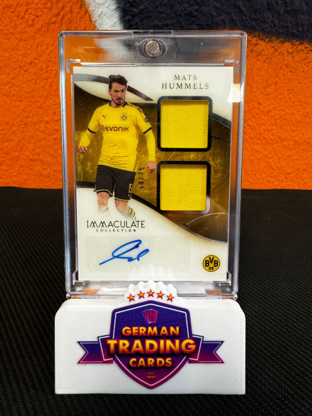 Mats Hummels Dual-Patch Auto 54/75 - Panini Immaculate Soccer 2020