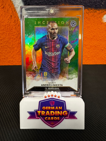 Andres Iniesta 54/99 - Topps UCC Inception 2023/24