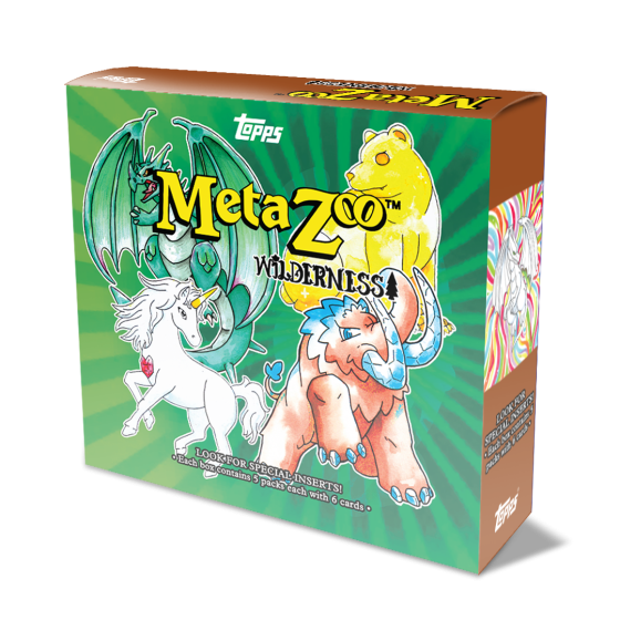 2022 Topps MetaZoo Wilderness - 30-Karten Box