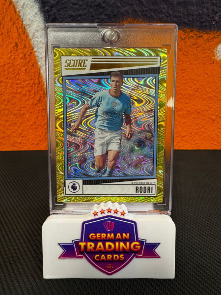 Rodri Gold Swirl 06/10 - Panini Score FIFA 2022/23