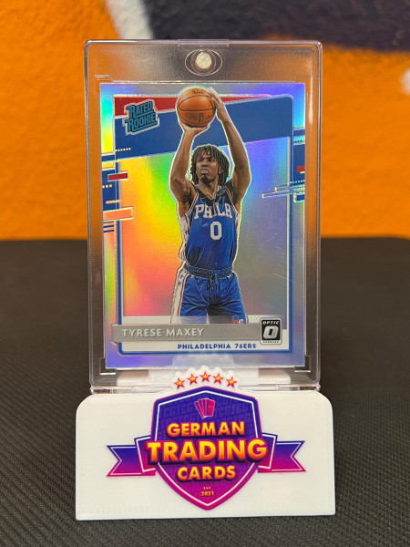 Tyrese Maxey Rated Rookie Holo - Panini Donruss Optic 2020-21