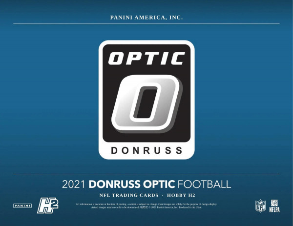 PRE ORDER 2021 Panini Optic Football Hobby Hybrid H2 Box