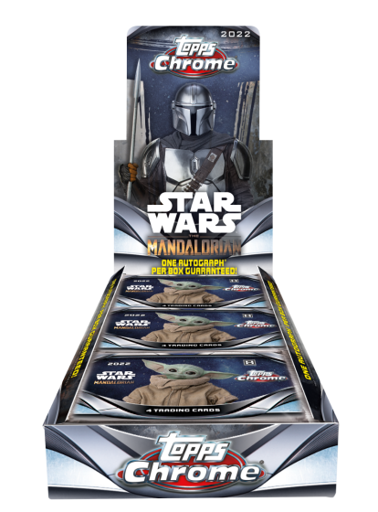 2022 Topps Star Wars Mandalorian Chrome Hobby Box-Copy