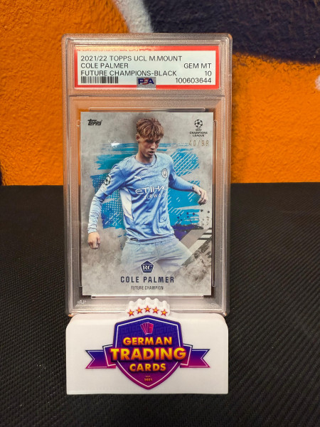 Cole Palmer Rookie 40/99 PSA 10 - 2021-22 Mason Mount Curated Set