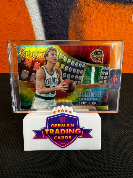 Larry Bird Game-Worn Patch Tie-Dye 06/25 - Panini Select 2014/15