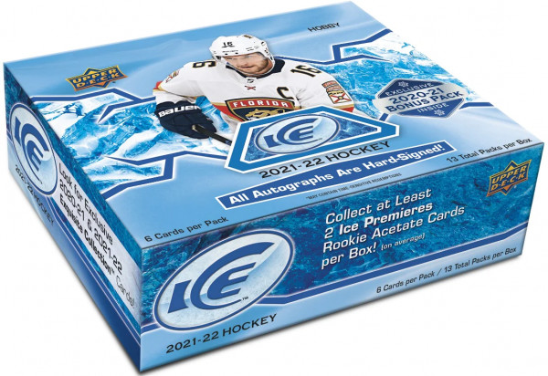 2021-22 NHL Upper Deck Ice Hobby Box