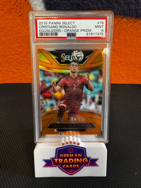 Cristiano Ronaldo Equalizers 005/149 PSA9 - Panini Select 2015