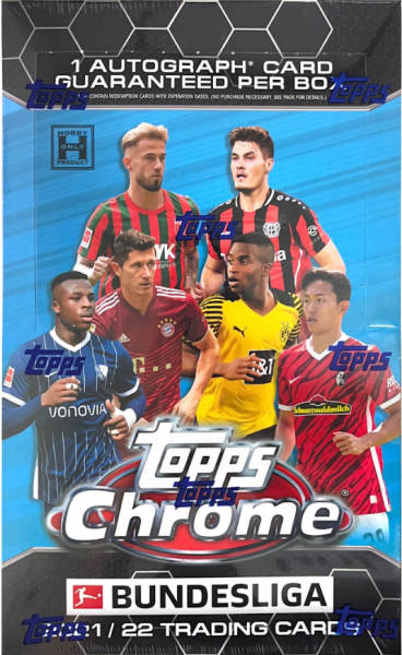 2022 Topps Bundesliga Chrome Hobby Box